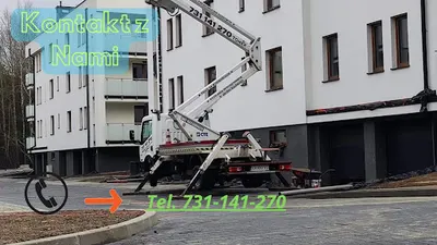 Usługi Podnośnikiem Koszowym Tomex